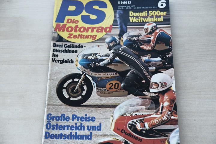 Deckblatt PS Sport Motorrad (06/1977)